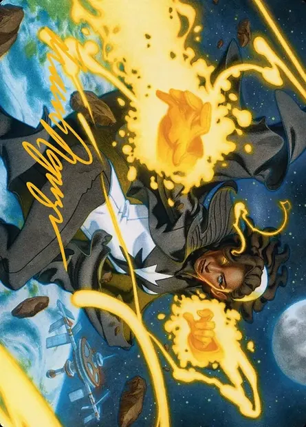 Photon, Mighty Marvel // Photon, Mighty Marvel, carte Magic AMSH 34 — extension Marvel Super Heroes Art Series