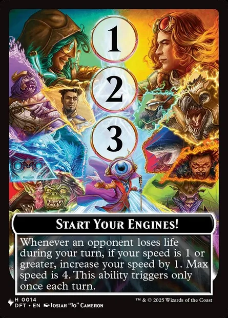 Start Your Engines! // Max Speed, Magic card PLST TDFT-14 — The List set