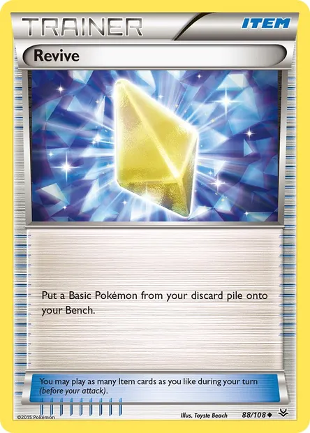 Revive, Pokémon card ROS 88 — Roaring Skies set