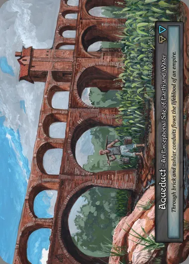 Aqueduct, Sorcery card BET 342 — Beta set