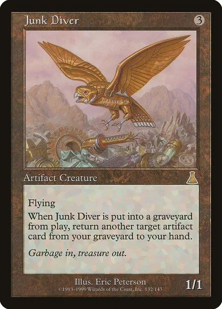 Mécaplongeur, carte Magic UDS 132 — extension Destinée d'Urza