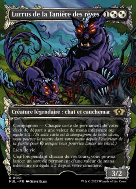 Lurrus de la Tanière des rêves, carte Magic MUL 51 — extension Multiverse Legends