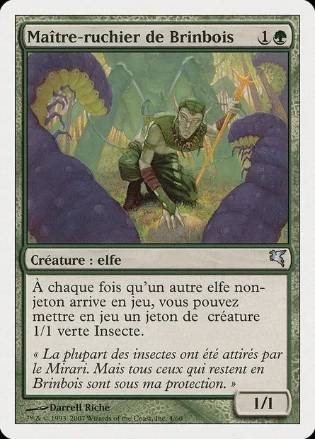 Wirewood Hivemaster, Magic card PSAL B4 — Salvat 2005 set