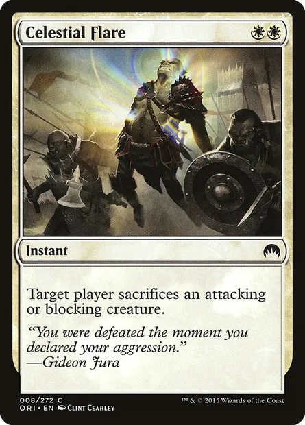Celestial Flare, Magic card ORI 8 — Magic Origins set