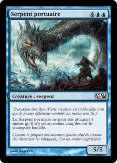 Serpent portuaire, carte Magic M13 53 — extension Magic 2013