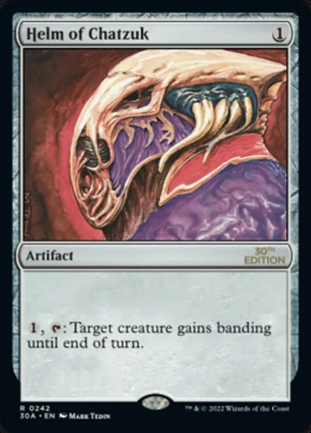 Helm of Chatzuk, Magic card 30A 242 — 30th Anniversary Edition set