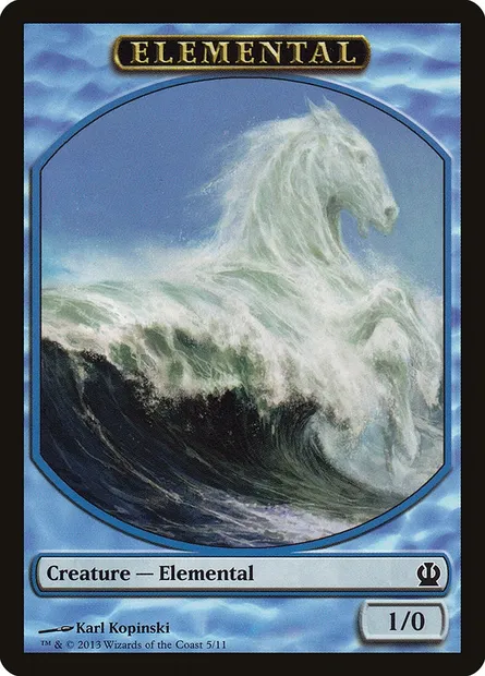 Elemental, Magic card TTHS 5 — Theros Tokens set