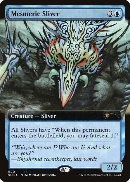 Mesmeric Sliver, Magic card SLD 620 — Secret Lair Drop set