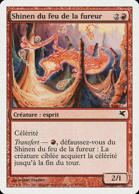Shinen of Fury's Fire, Magic card PSAL C55 — Salvat 2005 set