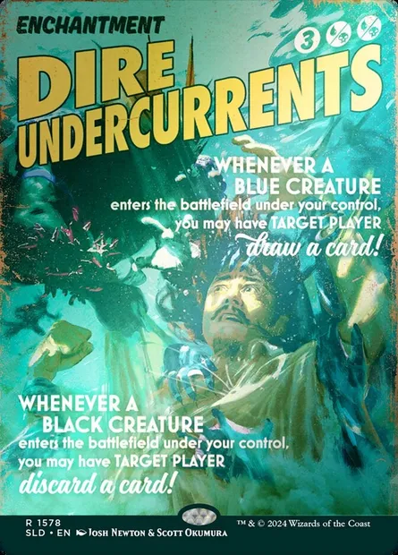 Dire Undercurrents, Magic card SLD 1578★ — Secret Lair Drop set