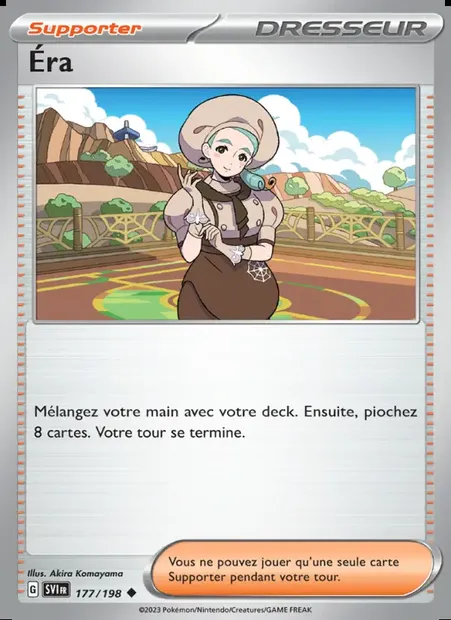 Éra, carte Pokémon SVI 177 — extension Écarlate et Violet
