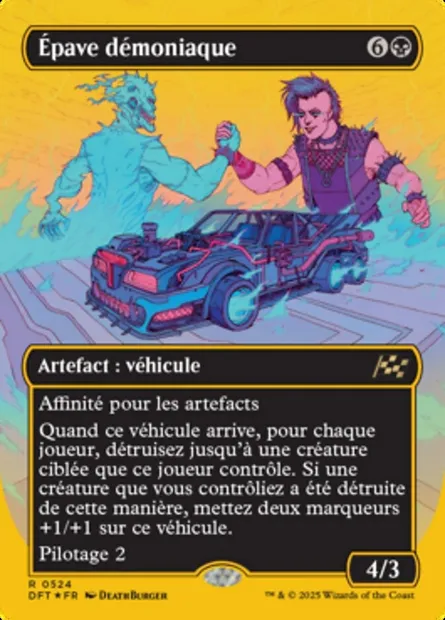Épave démoniaque, carte Magic DFT 524 — extension Aetherdrift