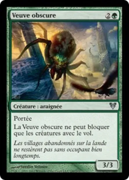 Veuve obscure, carte Magic AVR 180 — extension Avacyn ressuscitée