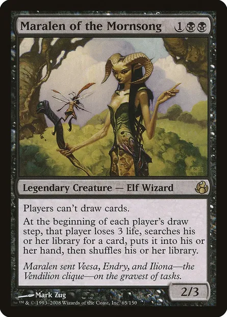 Maralen of the Mornsong, Magic card MOR 65 — Morningtide set