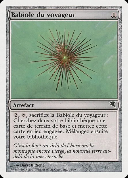 Babiole du voyageur, carte Magic PSAL D44 — extension Salvat 2005