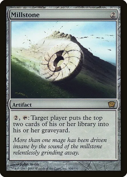 Meule, carte Magic 9ED 304★ — extension Neuvième Edition