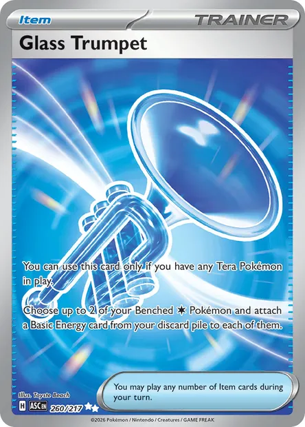 Glass Trumpet, Pokémon card ASC 260 — Ascended Heroes set