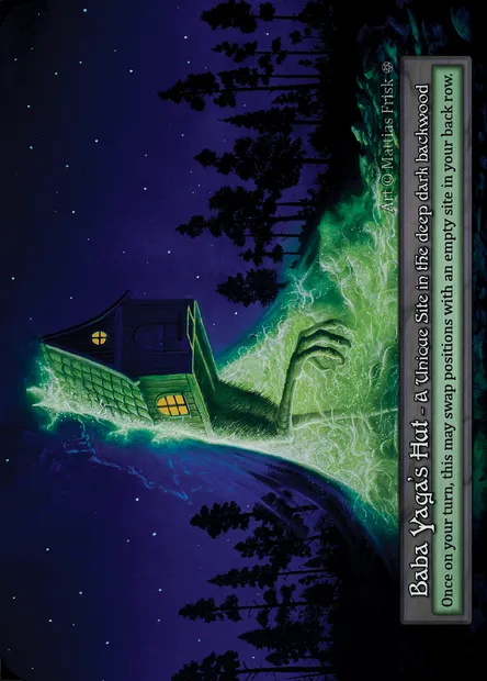 Baba Yaga's Hut, Sorcery card GOT 362 — Gothic set