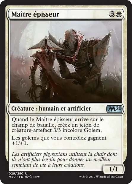 Maître épisseur, carte Magic M20 29 — extension Core Set 2020