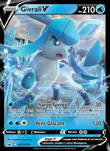Givrali V, carte Pokémon SWSH 196 — extension Promo SWSH
