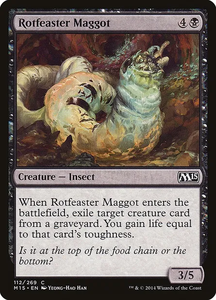 Rotfeaster Maggot, Magic card M15 112 — Magic 2015 set