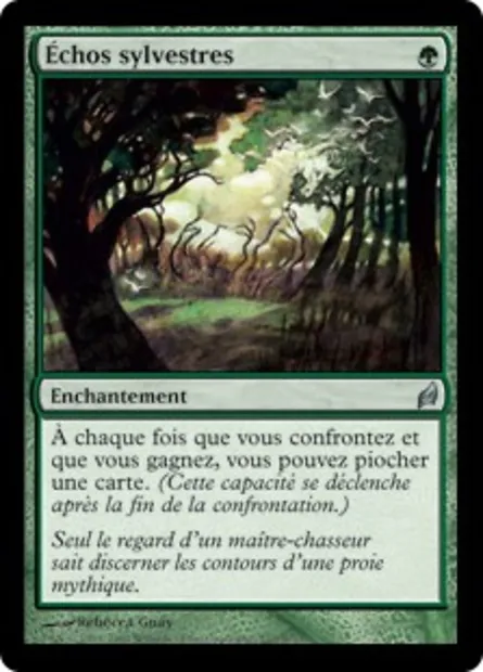 Échos sylvestres, carte Magic LRW 237 — extension Lorwyn