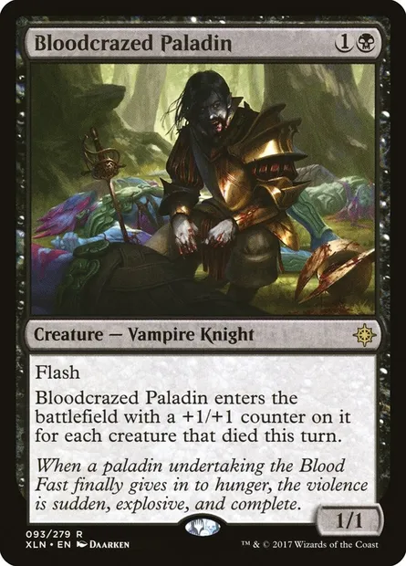 Bloodcrazed Paladin, Magic card XLN 93 — Ixalan set