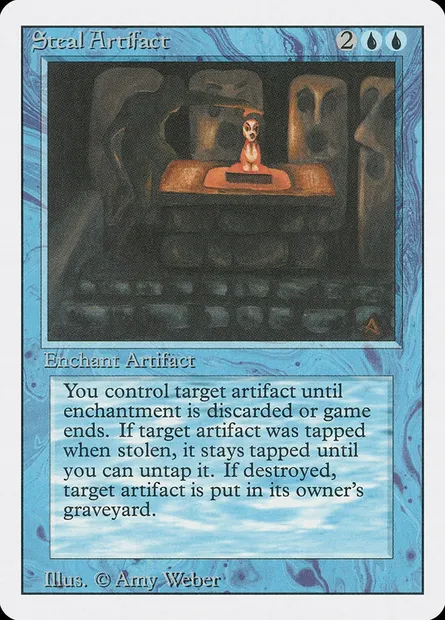 Vol d'artefact, carte Magic 3ED 84 — extension Revised Edition