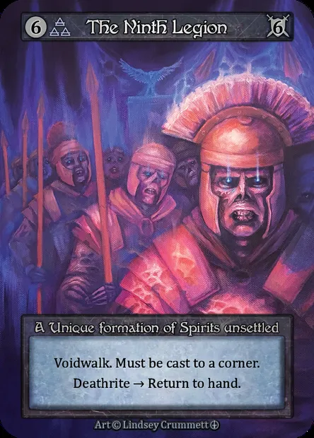 The Ninth Legion, Sorcery card ATH 102 — Arthurian Legends set