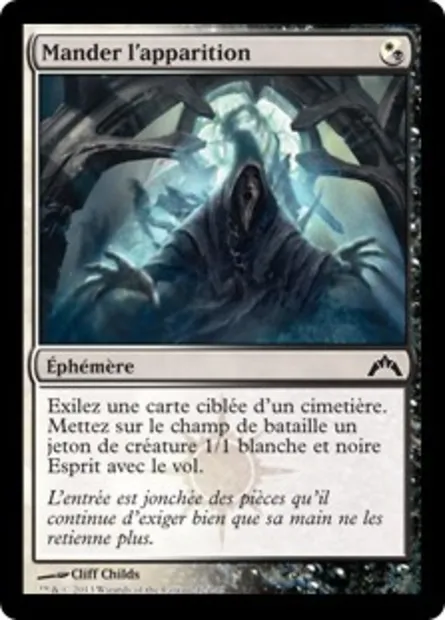 Mander l'apparition, carte Magic GTC 212 — extension Insurrection