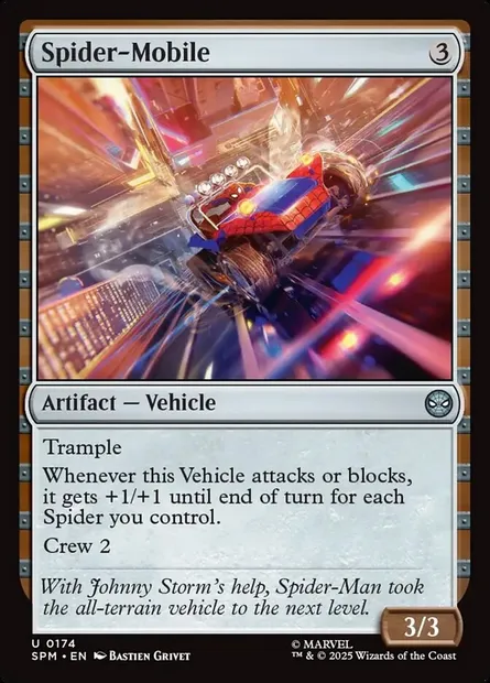 Spider-Mobile, Magic card SPM 174 — Marvel's Spider-Man set