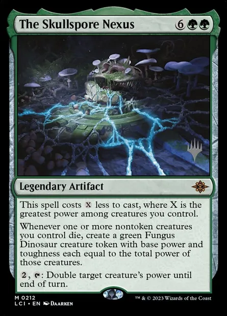 The Skullspore Nexus, Magic card PLCI 212p — The Lost Caverns of Ixalan Promos set