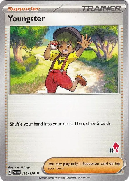 Youngster, Pokémon card BA24 198-59-2 — Battle Academy 2024 set