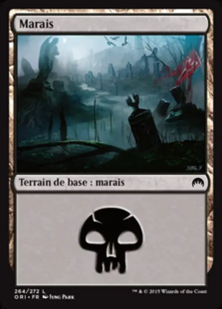 Marais, carte Magic ORI 264 — extension Magic Origines