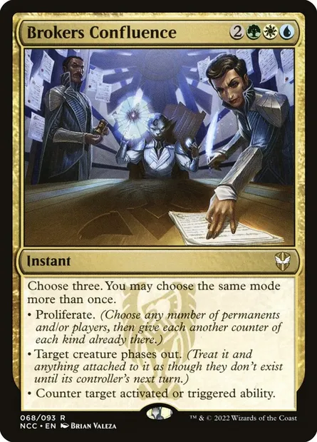 Brokers Confluence, Magic card NCC 68 — New Capenna Commander set