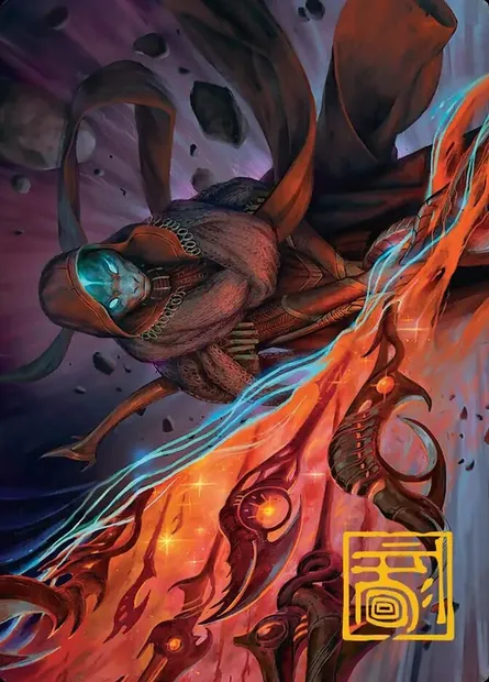 Weftstalker Ardent // Weftstalker Ardent, carte Magic AEOE 20 — extension Edge of Eternities Art Series