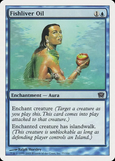 Fishliver Oil, Magic card 9ED 77 — Ninth Edition set