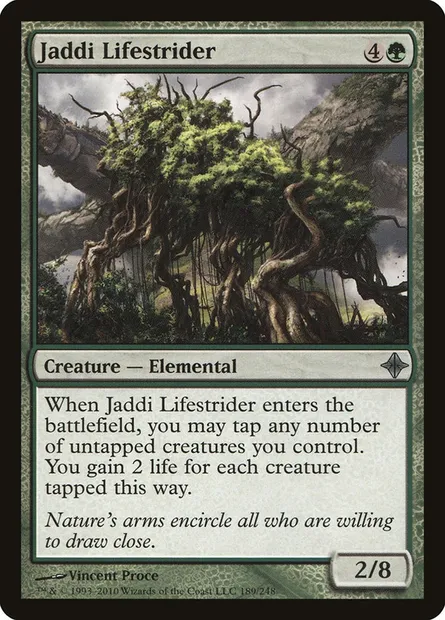 Jaddi Lifestrider, Magic card ROE 189 — Rise of the Eldrazi set