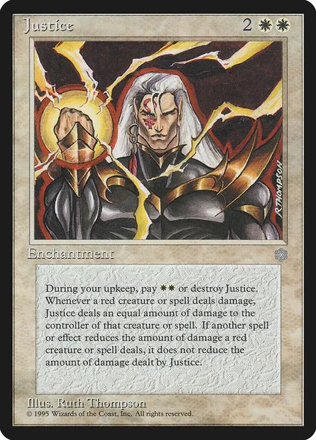 Justice, carte Magic ICE 32 — extension Ere Glaciaire