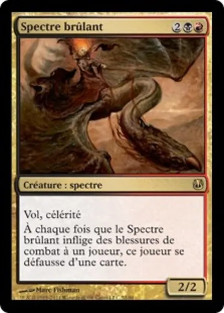 Spectre brûlant, carte Magic DDH 52 — extension Duel Decks: Ajani vs. Nicol Bolas