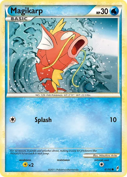 Magikarp, Pokémon card CL 61 — Call of Legends set
