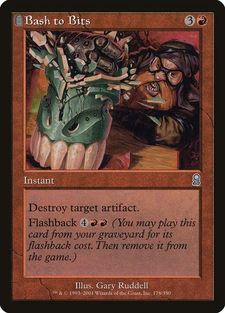 Bash to Bits, Magic card ODY 176 — Odyssey set