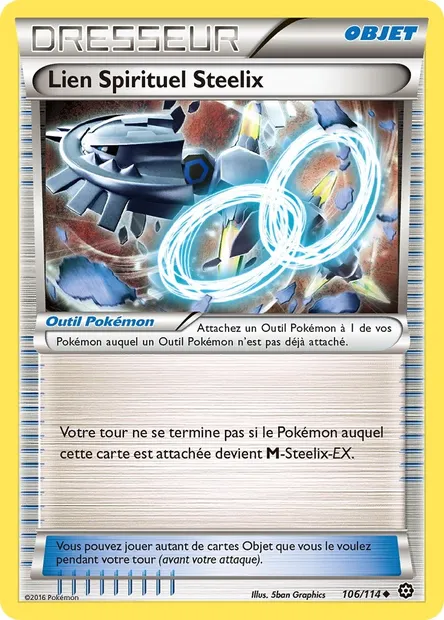 Lien Spirituel Steelix, carte Pokémon STS 106 — extension Offensive Vapeur