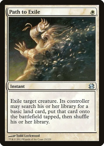 Path to Exile, Magic card MMA 25 — Modern Masters set
