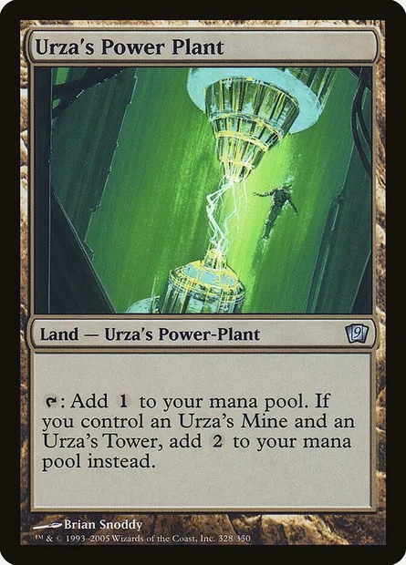 Urza's Power Plant, Magic card 9ED 328★ — Ninth Edition set