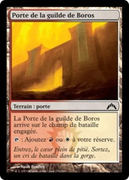 Porte de la guilde de Boros, carte Magic GTC 239 — extension Insurrection