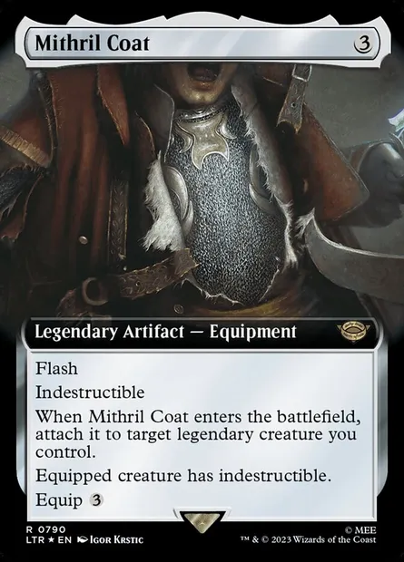 Mithril Coat, Magic card LTR 790 — The Lord of the Rings: Tales of Middle-earth set