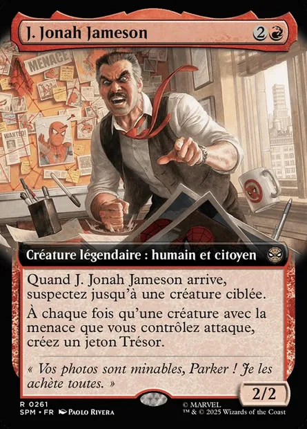 J. Jonah Jameson, carte Magic SPM 261 — extension Marvel's Spider-Man