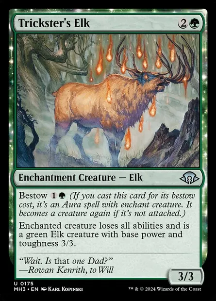 Trickster's Elk, Magic card MH3 175 — Modern Horizons 3 set