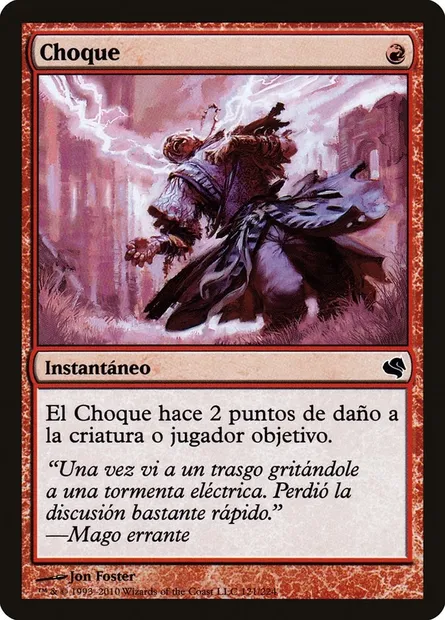 Choc, carte Magic PS11 121 — extension Salvat 2011